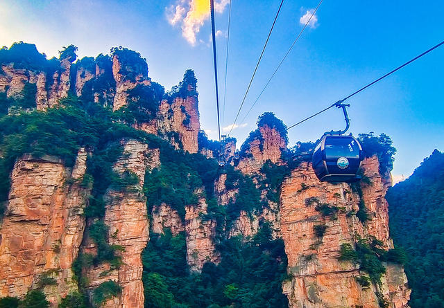 风光  晚霞  夕阳  天子山  武陵源  张家界