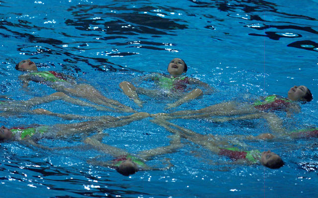 湖南花样游泳队