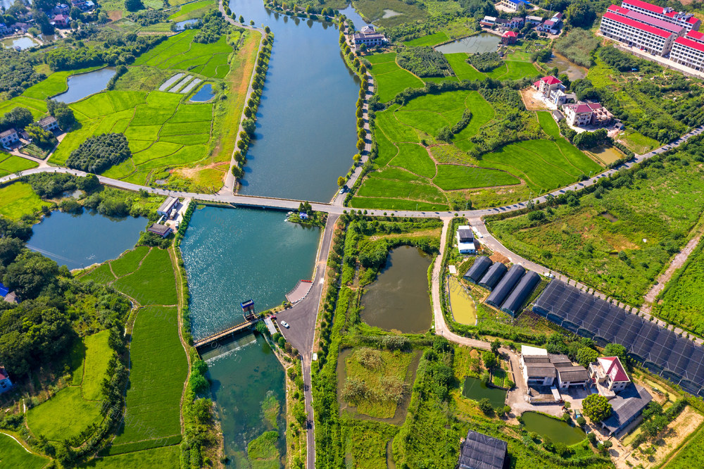 乡村新貌    长沙市岳麓区莲花镇五丰河