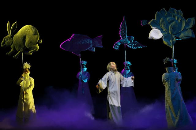 花鼓戏  齐白石