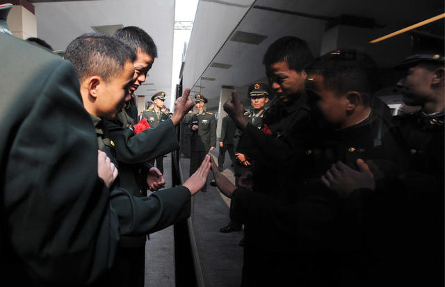 老兵   复员  长沙火车站
