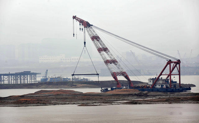 湘江长沙段  福元路大桥