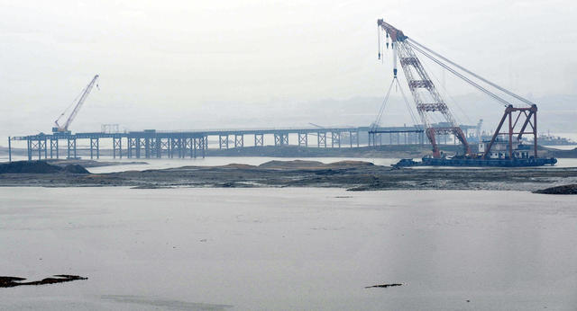 湘江长沙段  福元路大桥