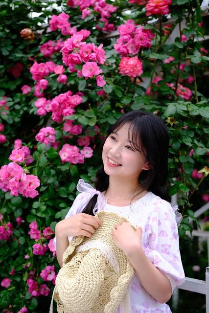 鲜花、美少女