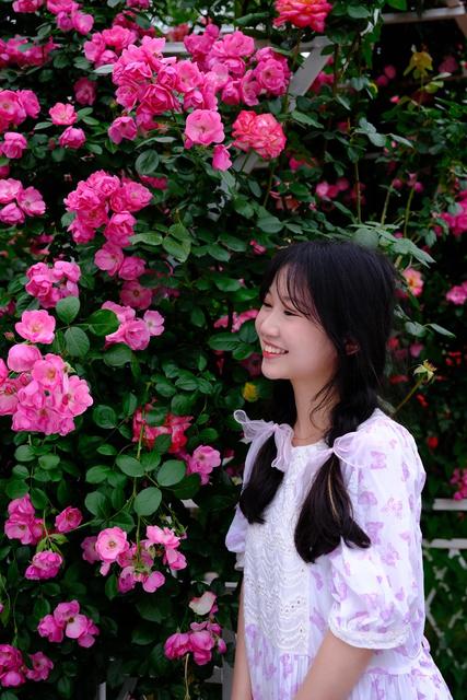 鲜花、美少女