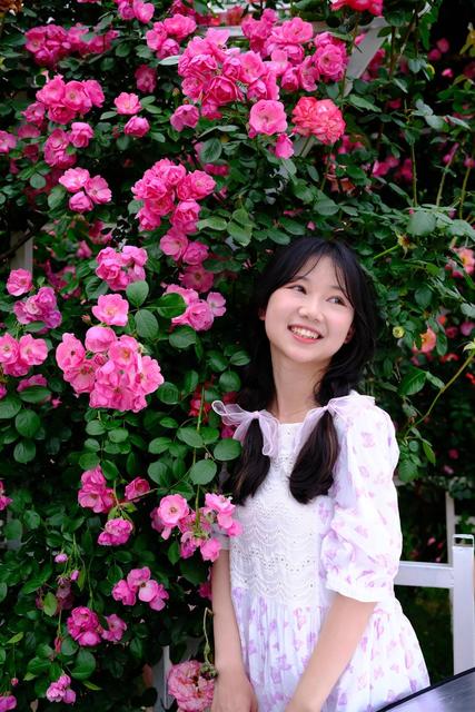 鲜花、美少女