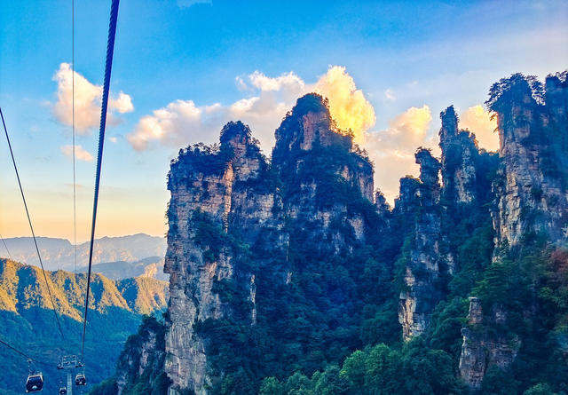 云雾  朝霞  晚霞  武陵源  天子山  张家界