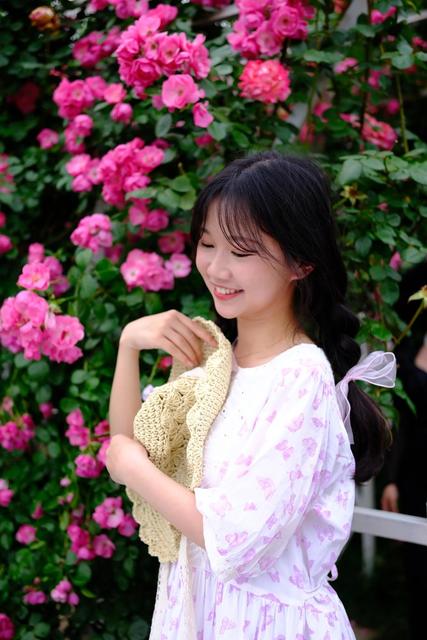 鲜花、美少女