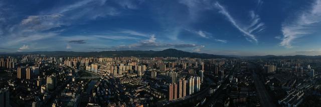 城市  房屋  建筑  全景  怀化