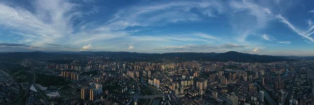 城市  房屋  建筑  全景  怀化
