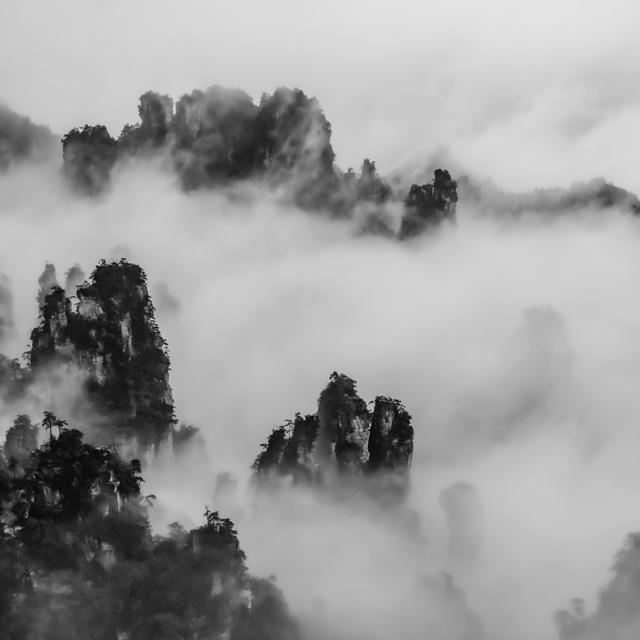 天子山风光