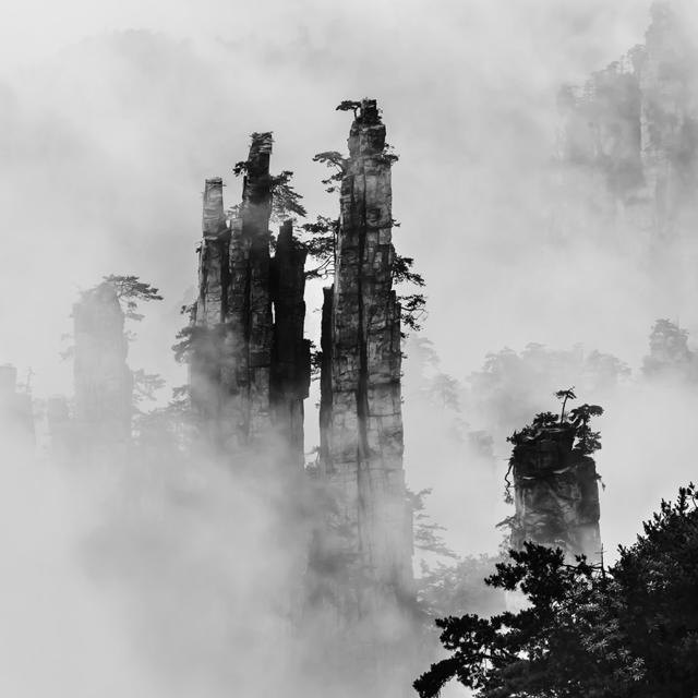 天子山风光
