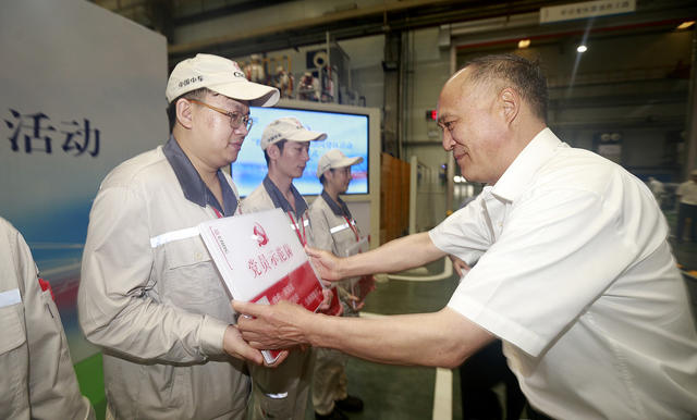 党员示范岗、责任区授牌仪式