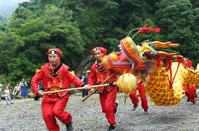 非遗文化  舞龙 文旅 旅游  乡村游 文化 农村 乡村振兴
