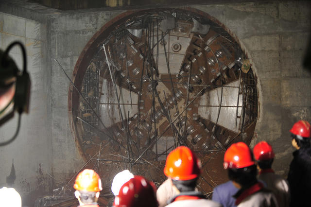 长沙地铁  二号线  盾构机