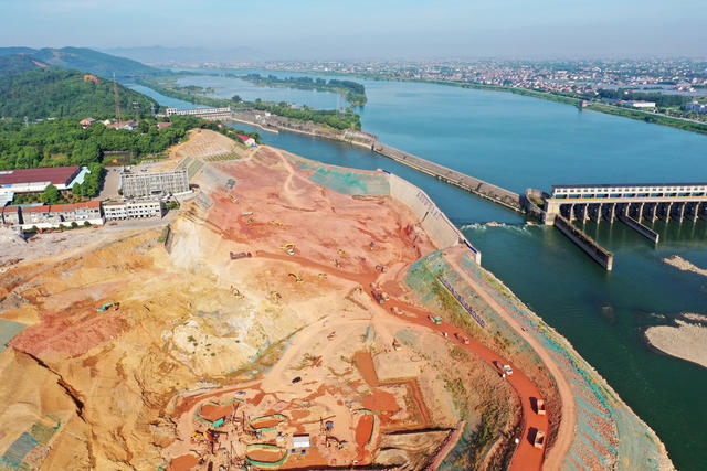  Hunan Lishui Waterway Construction Schedule Staggered Construction in dog days
