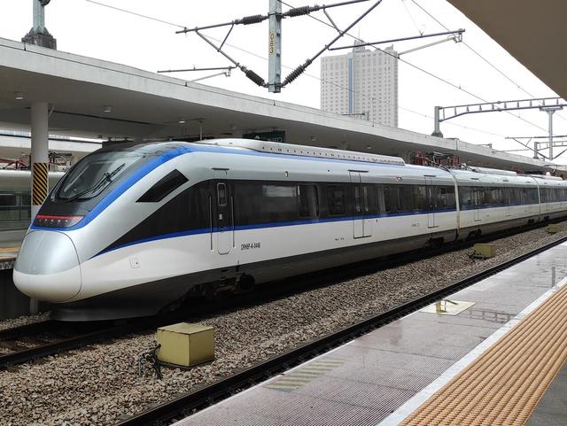  High speed train Hexie Fuxing CRH380A railway Mipai car