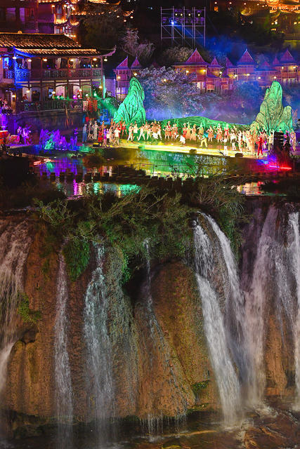 芙蓉镇 夜色