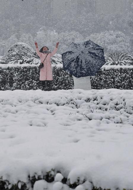 大雪 长沙