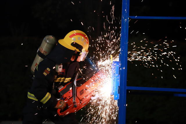 消防 夜间训练 