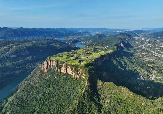 喀斯特桌山 澧水 方桌 台地 台山 张家界