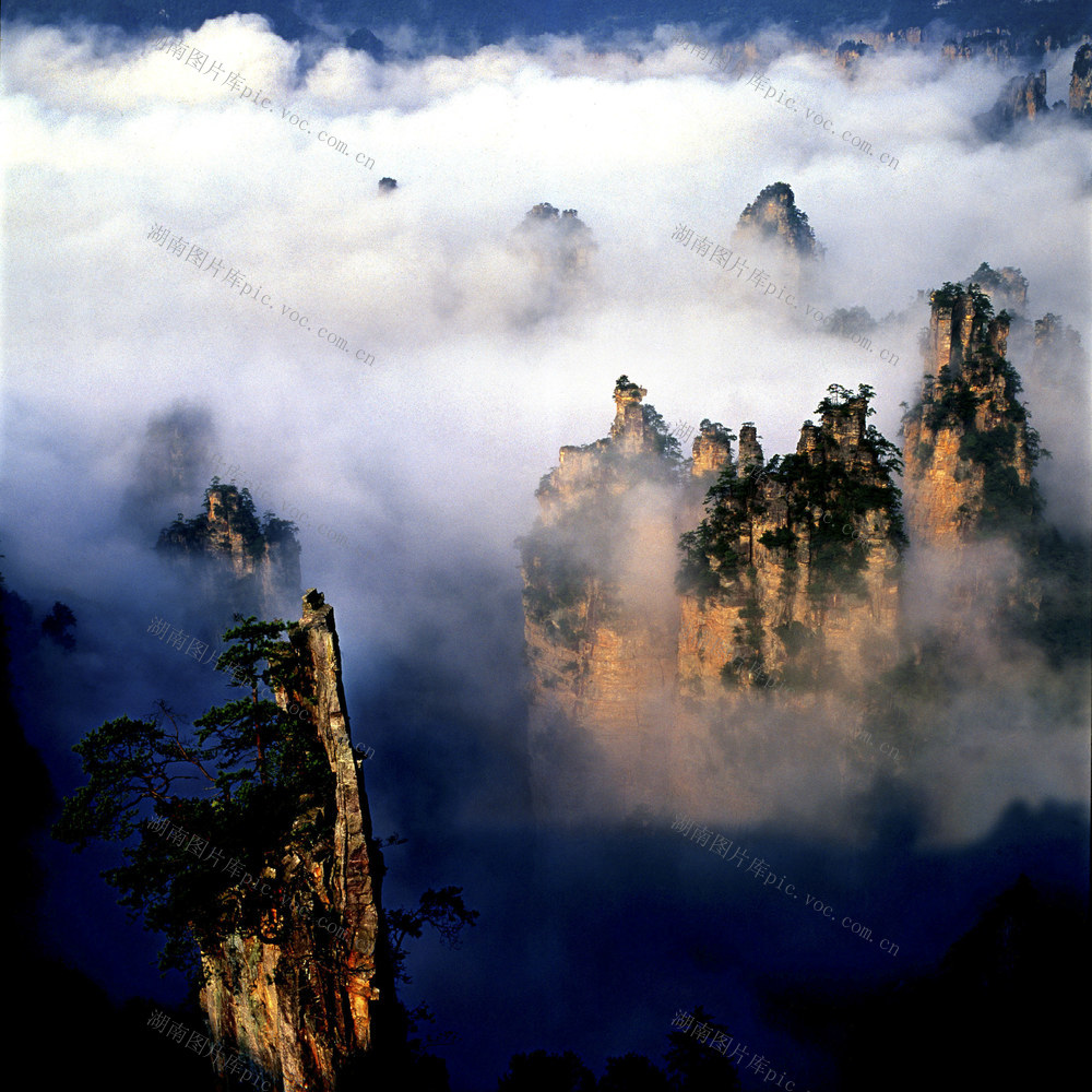 天子山
