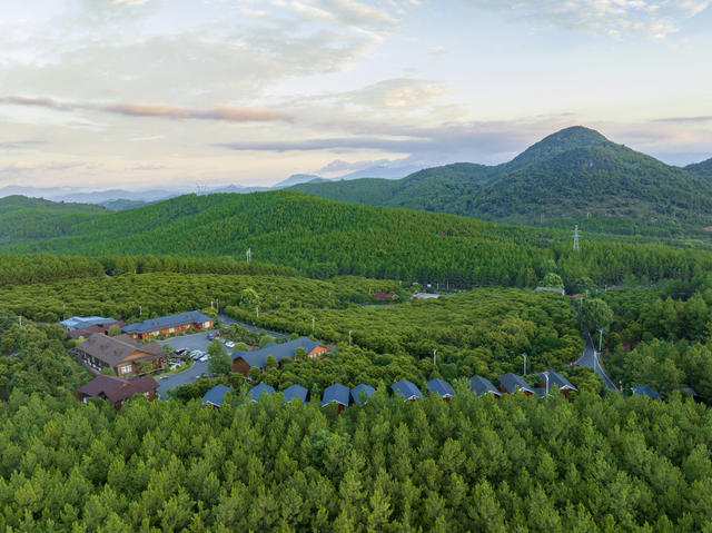 湖南 郴州 临武 风光 红豆山庄 风光 风景 山区 山地 山 山脉 晨 清晨 绿色 生态