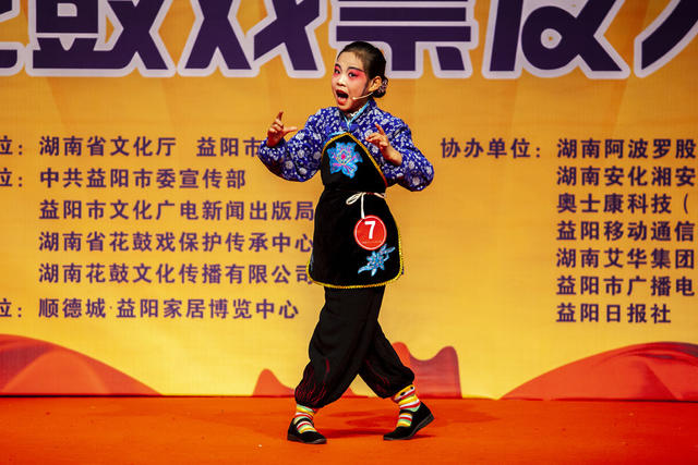 花鼓戏 戏曲 表演 舞台 艺术 艺术节 唱腔 腔调 文化 活动 文化交流 比赛 湖南地方戏曲 益阳 大剧院 剧院