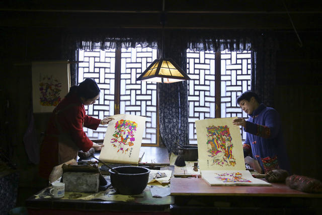 春节 兔年 非遗 滩头年画 文化