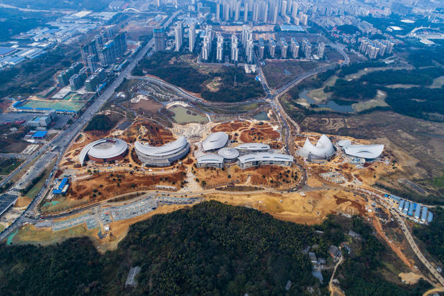城建 城镇建设 建设 发展 公共文化 文化建设 文化 基础 设施 场馆建设 公益 地标 文化事业 益阳
