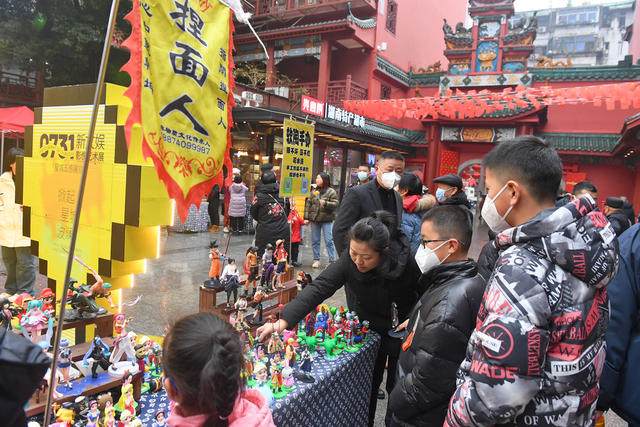 新年 火宫殿 庙会