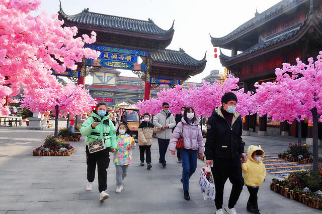 春节 游园
