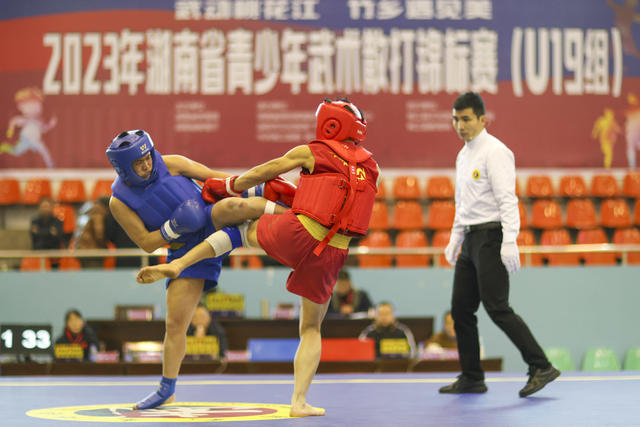 武术 体育 竞技 比赛 散打 努力 拼搏 武功 功夫 练习 对打