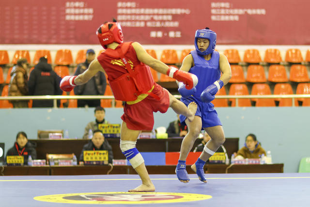 武术 体育 竞技 比赛 散打 努力 拼搏 武功 功夫 练习 对打