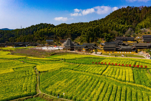 古村落  侗寨  大团侗寨