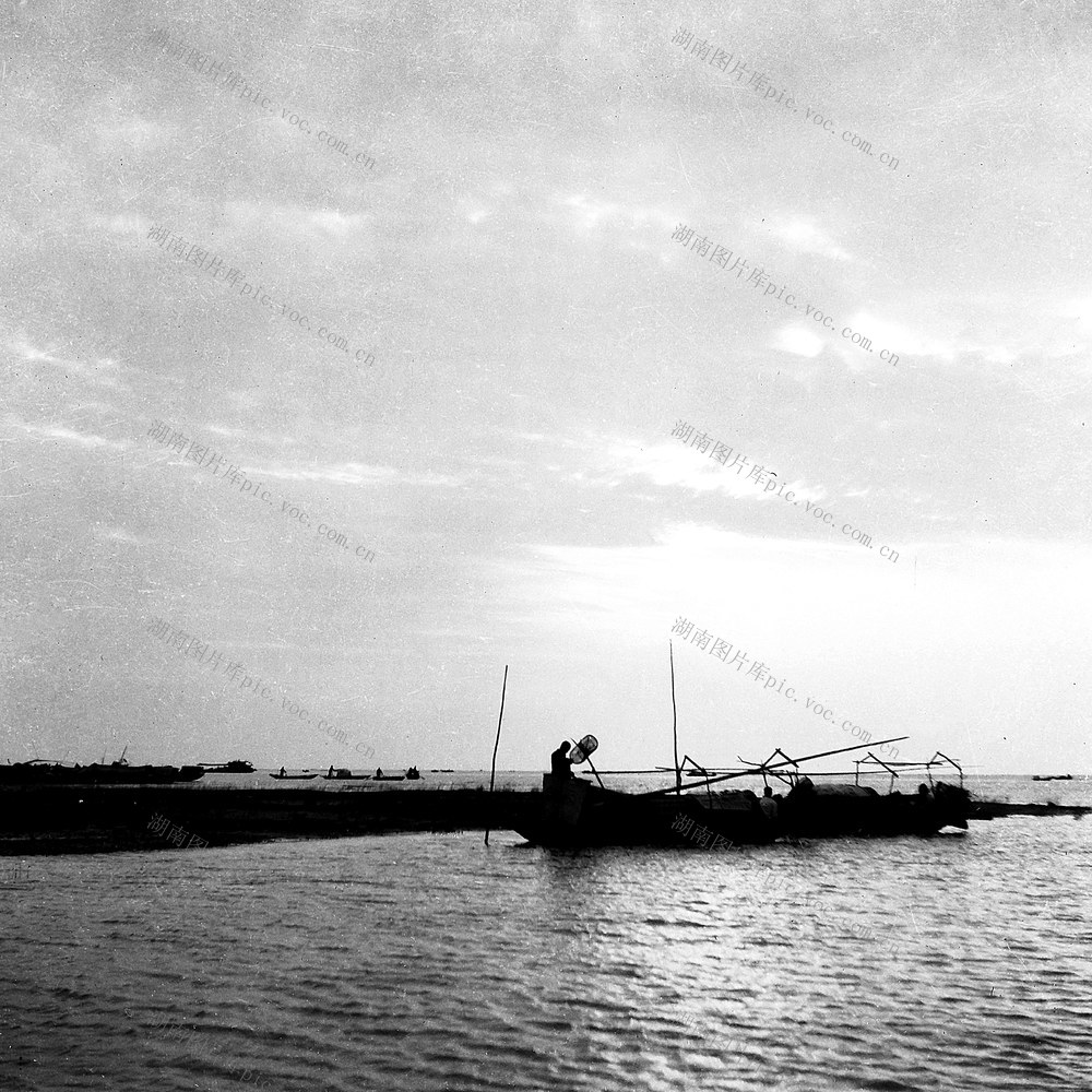  Old photos of Dongting Lake fishery