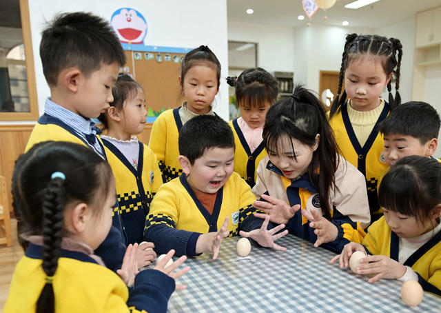 春分 二十四节气 幼儿园 传统文化 民俗 立蛋 幼儿 教育