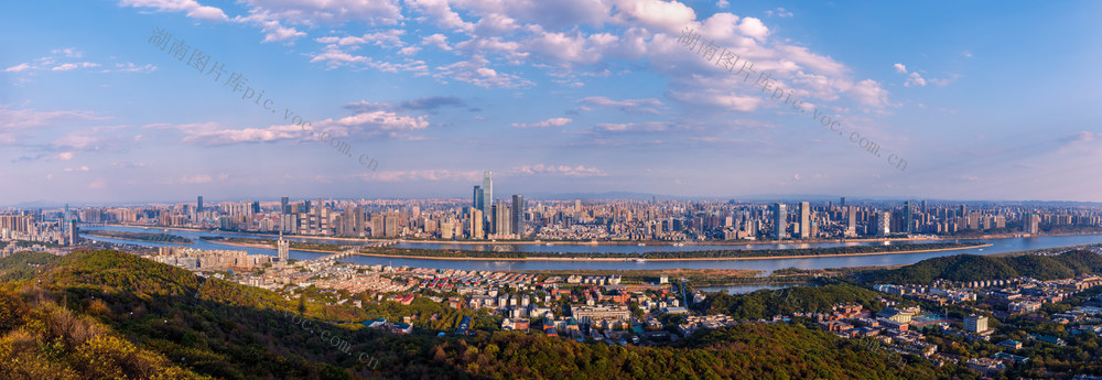 城市风貌  山水洲城  旅游  全景