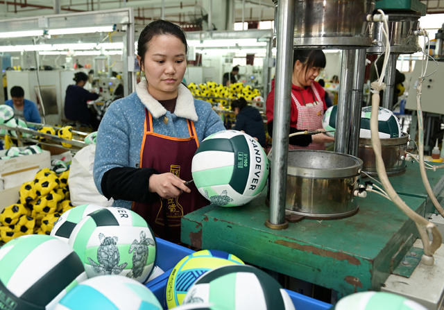 企业 订单 生产 经开区 工业 足球 市场 外贸出口 县域经济