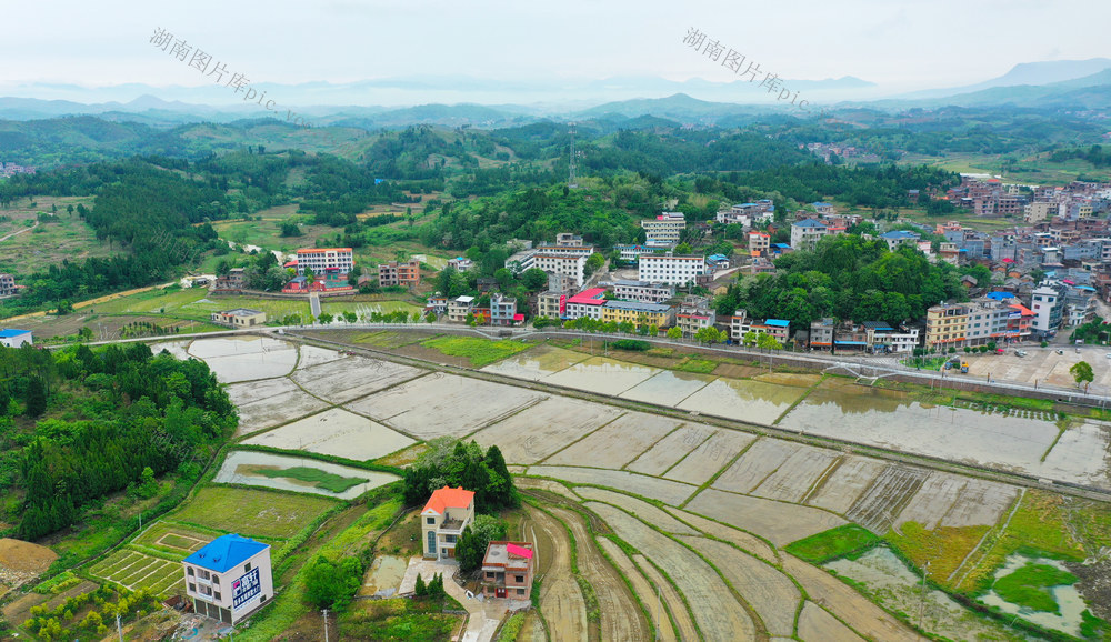 春耕  乡村  田园  美景