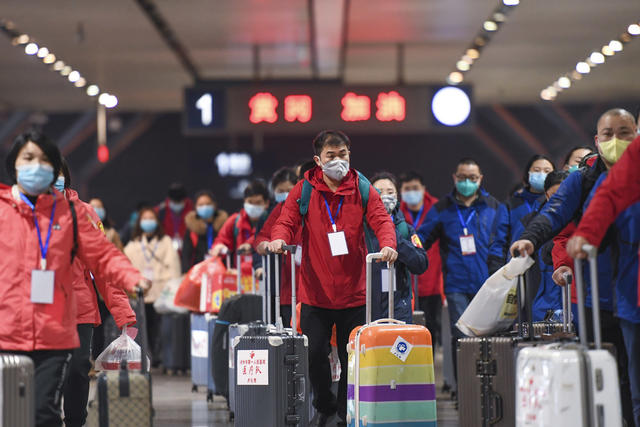 新冠肺炎 支援黄冈 医疗队 逆行者 湖南长沙 一天集结