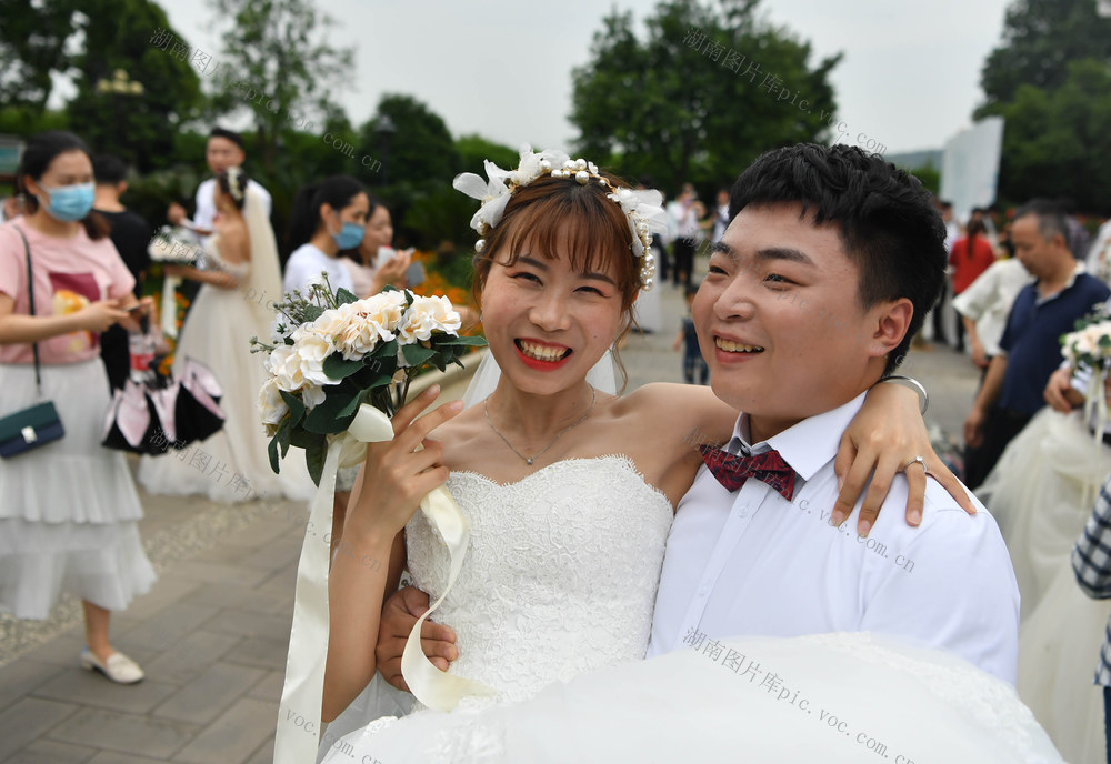  Group wedding medical staff Chen Kewen Tong Yao