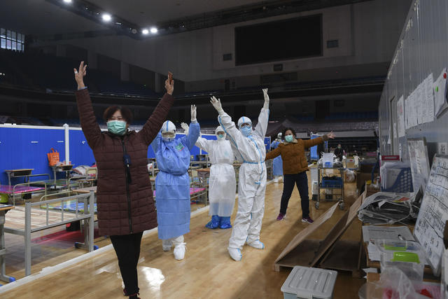 方舱医院 新冠肺炎 武昌方舱 武汉 医护人员 医学救援队 图书角