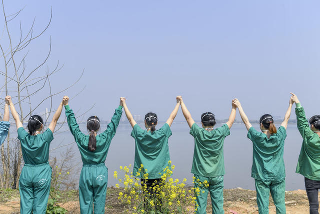 大别山 医疗中心 黄冈 湖南医疗队 医护人员 清零 新冠疫情 胜利 