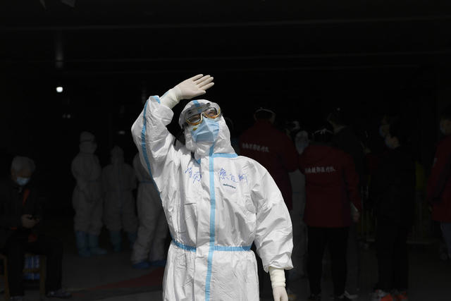 大别山 医疗中心 湖南医疗队 医护人员 清零 道别 新冠疫情 