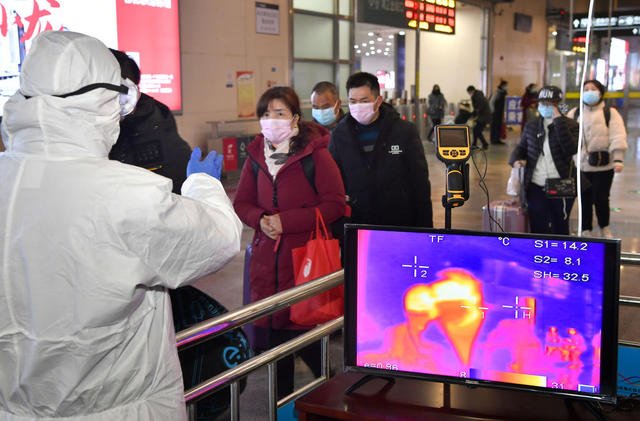 红外 体温 成像 长沙南站 卫生防疫部门 筛检仪 旅客