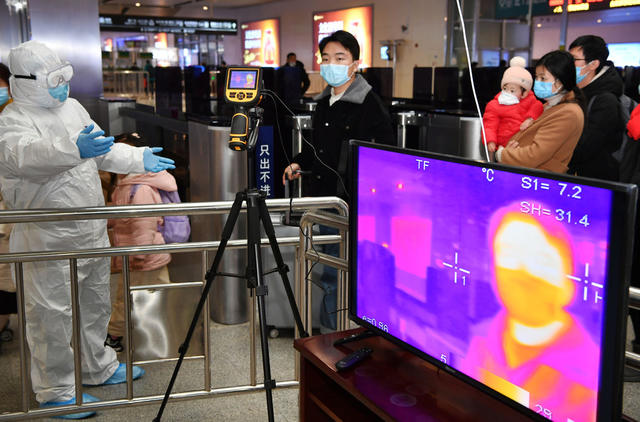 红外 体温 成像 长沙南站 卫生防疫部门 筛检仪 旅客