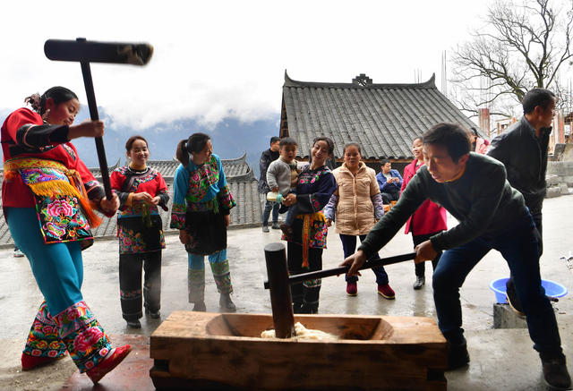 家园 重建 葫芦镇 保靖县 新年 新家 小年饭