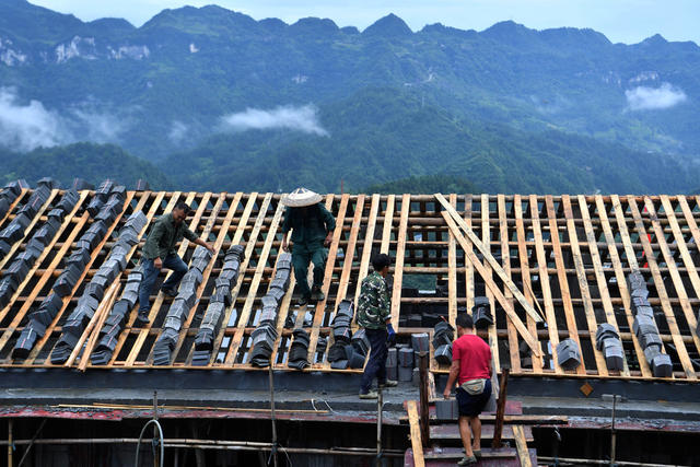 家园 重建 葫芦镇 保靖县 救灾