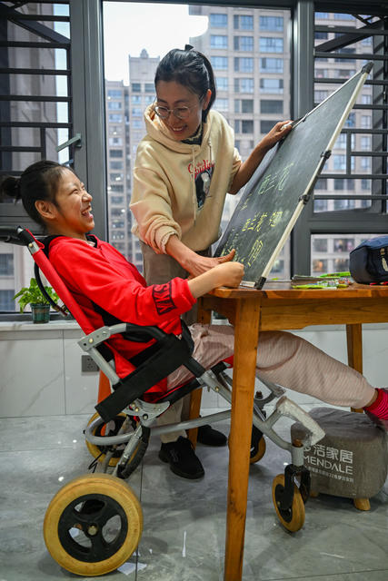 送教 特殊孩童 上门老师 